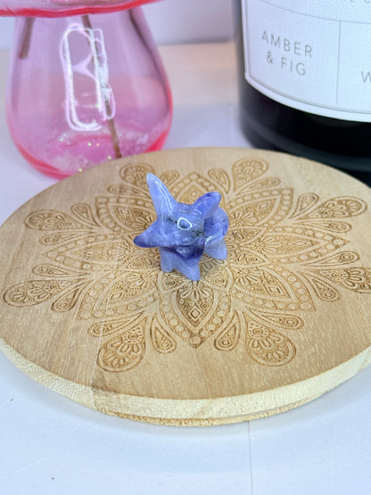 Crystal Glaceon-Inspired Carvings