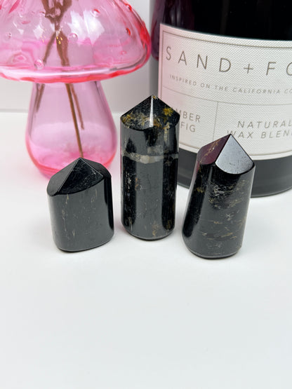Black Tourmaline Freeforms