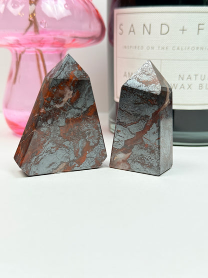 Jaspilite (Red Jasper & Hematite) Freeforms