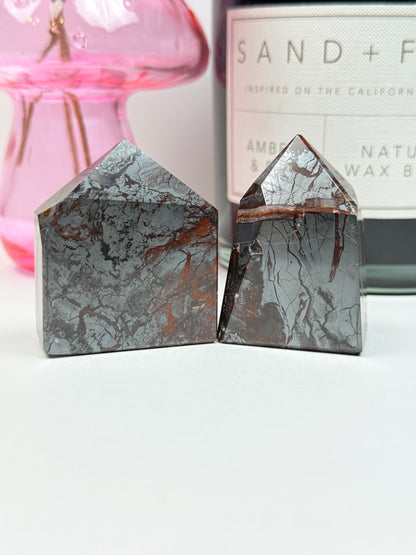 Jaspilite (Red Jasper & Hematite) Freeforms