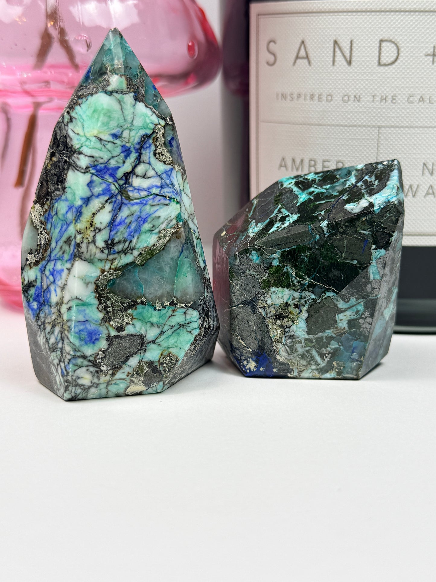 Azurite & Chrysocolla Freeforms