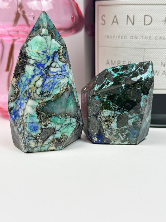 Azurite & Chrysocolla Freeforms