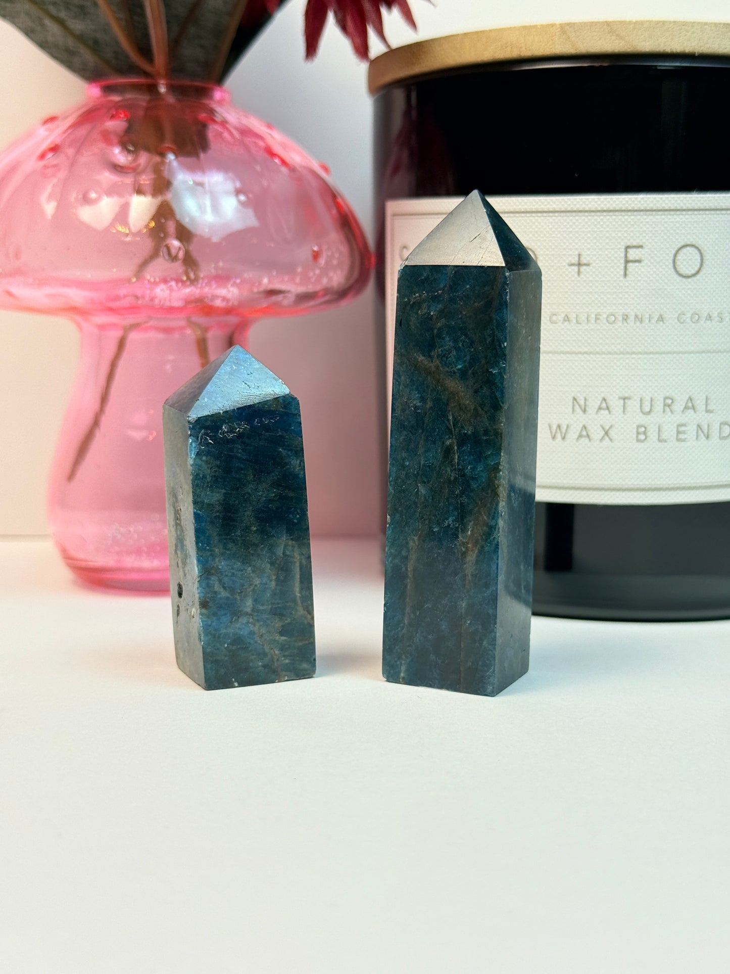Blue Apatite Towers