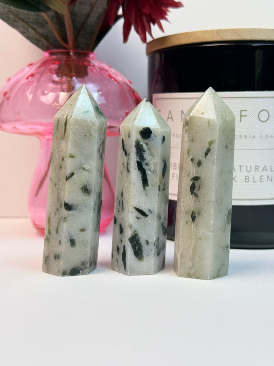 Green Tourmaline Towers
