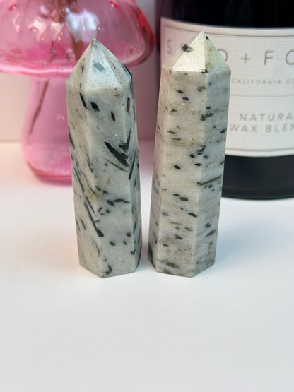 Green Tourmaline Towers