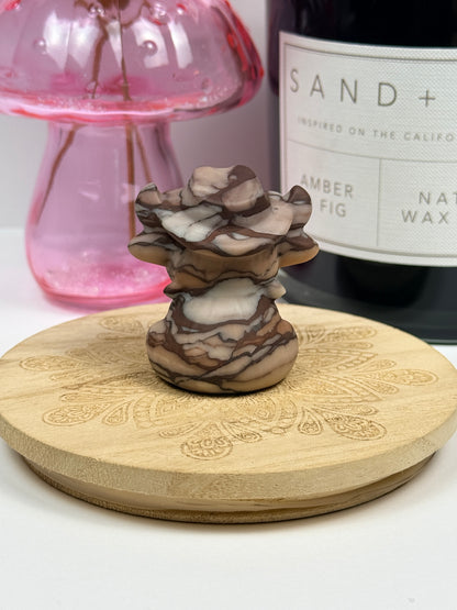 Chocolate Jasper Cowboy Cow