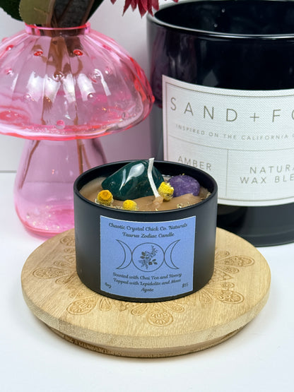 Taurus Zodiac 4oz Candle
