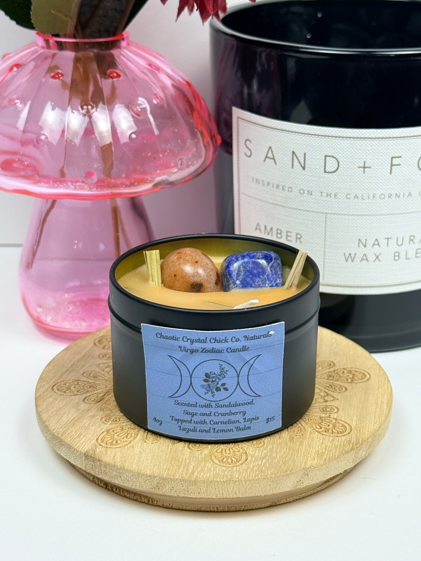 Virgo Zodiac 4oz Candle