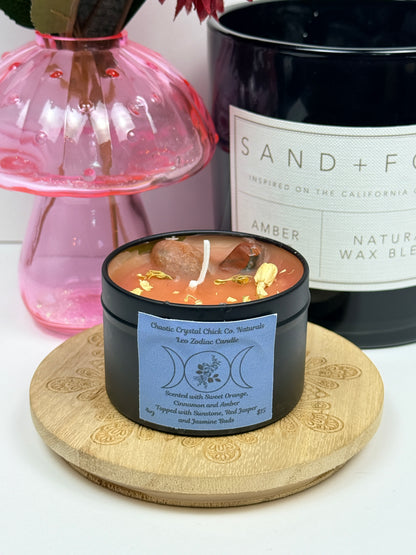 Leo Zodiac 4oz Candle
