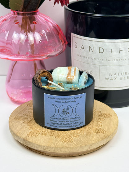Pisces Zodiac 4oz Candle