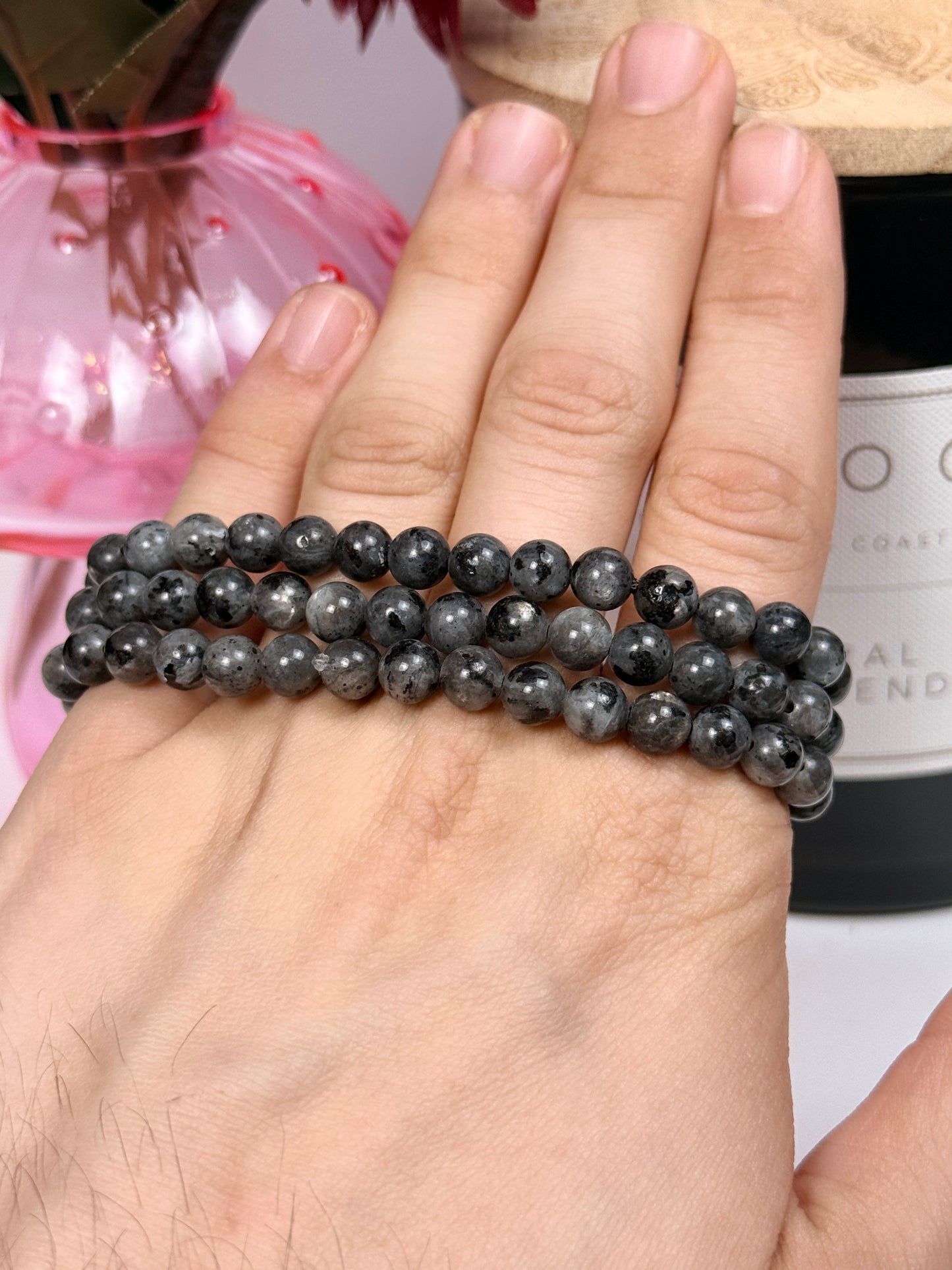 6mm Larvikite Bracelets
