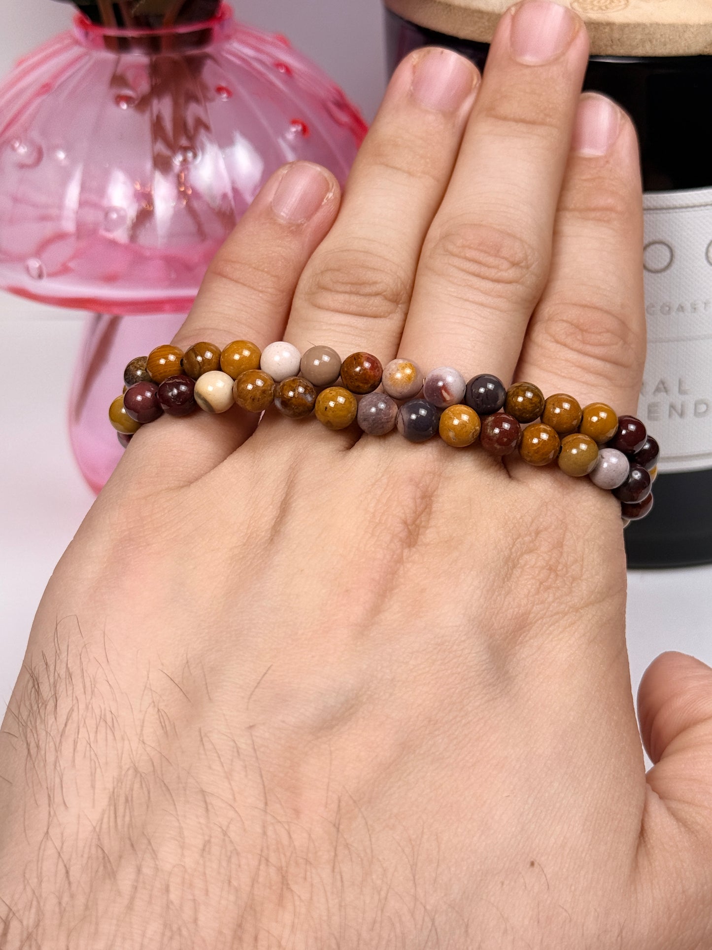 6mm Mooakite Jasper Bracelet