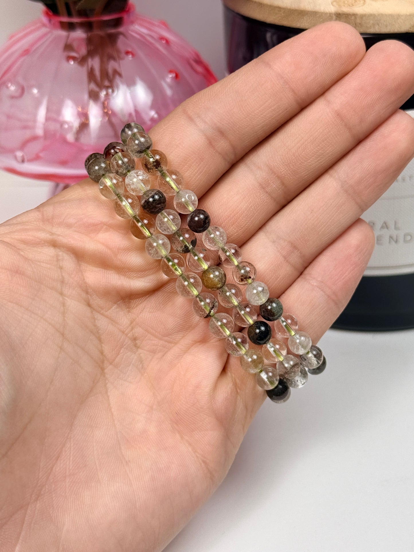 6mm Garden Quartz Bracelet