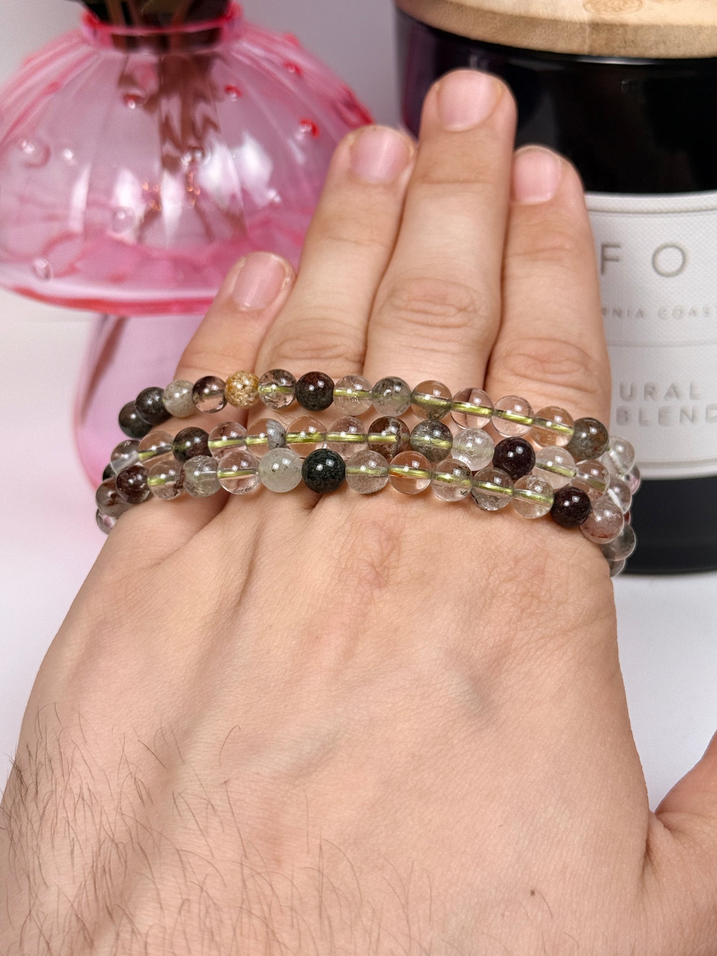 6mm Garden Quartz Bracelet