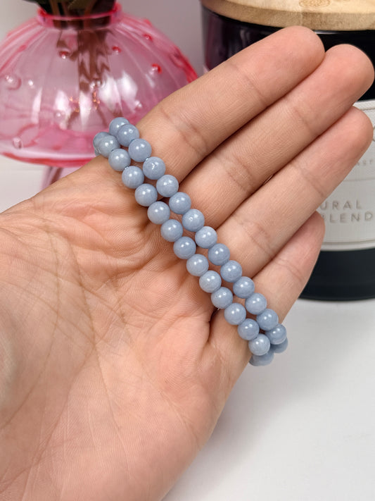 6mm Angelite Bracelets