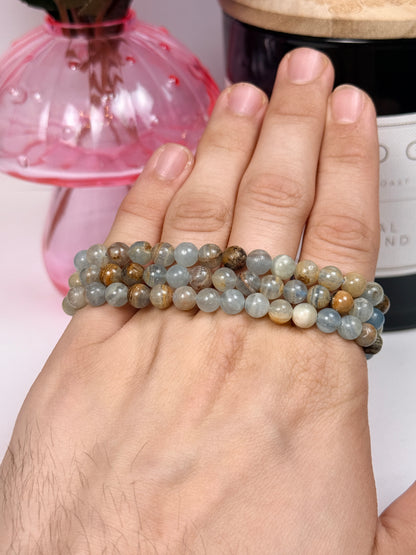 6mm Blue Onyx Bracelets