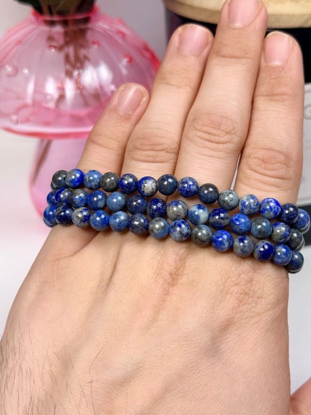 6mm Lapis Lazuli Bracelet