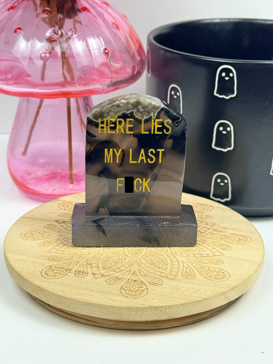 Crystal Sassy Tombstones