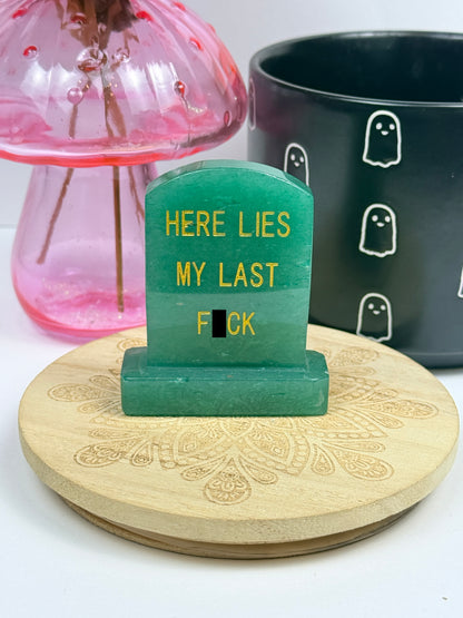 Crystal Sassy Tombstones