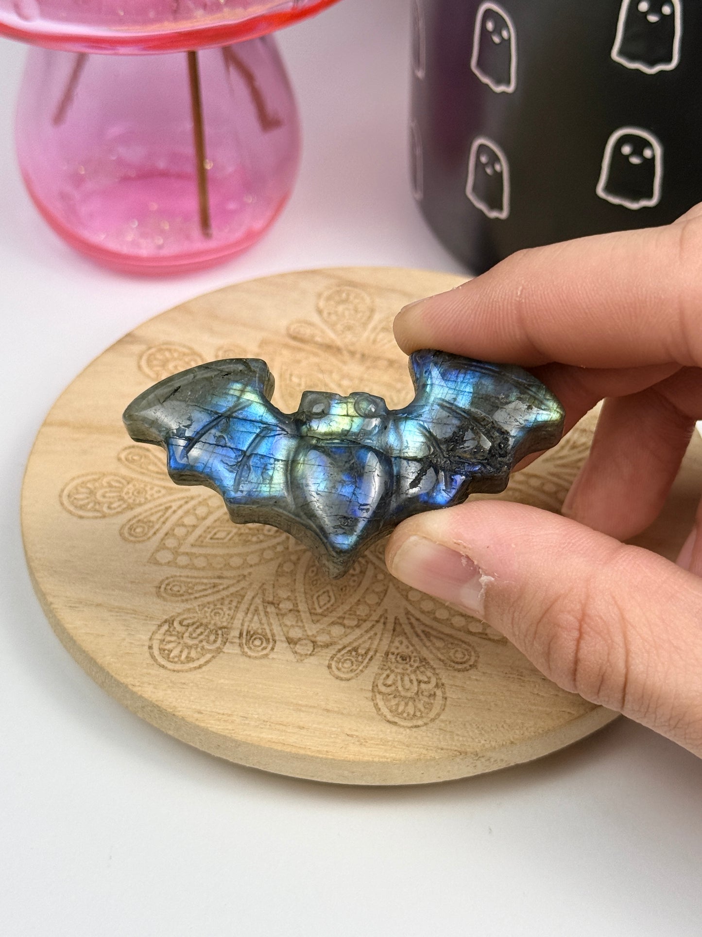 Labradorite Bat
