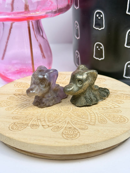 Crystal Zero-Inspired Carvings