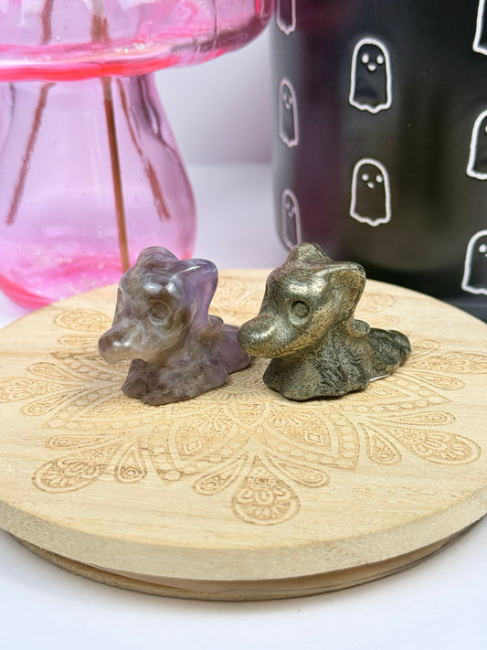 Crystal Zero-Inspired Carvings