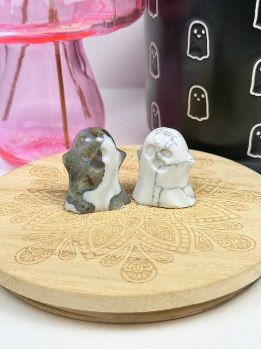 Crystal Ghost Carvings