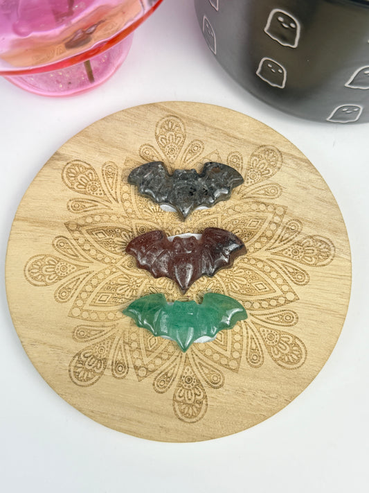 Small Flat Crystal Bats