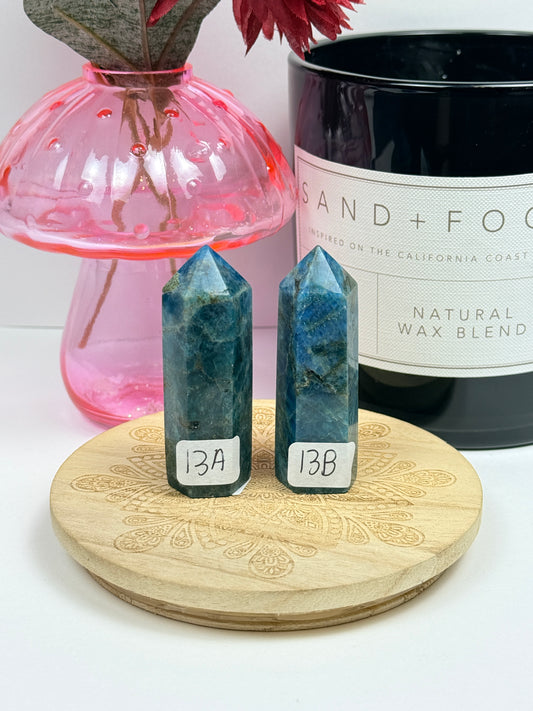 Blue Apatite Towers