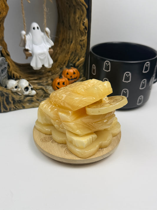 Orange Calcite Money Toad
