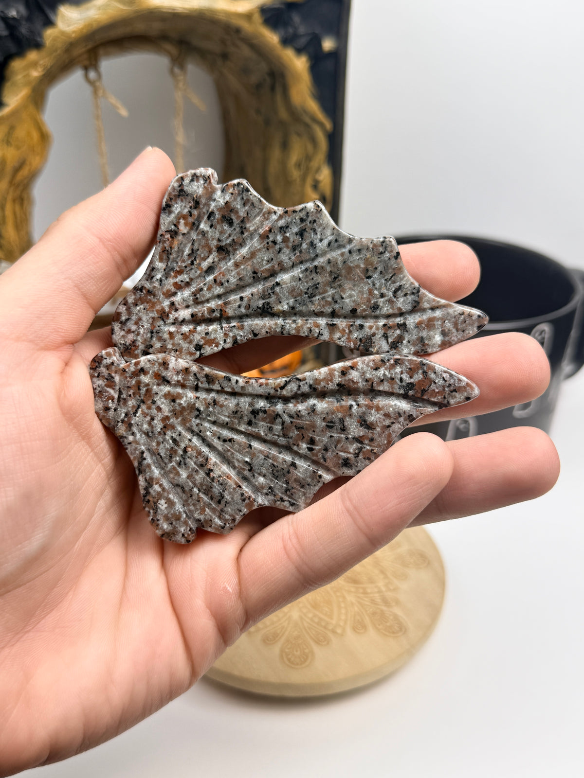 Yooperlite Dragon Wings on Stand