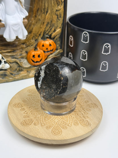 Septarian Black Geode Freeforms