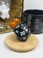 Large Obsidian D20
