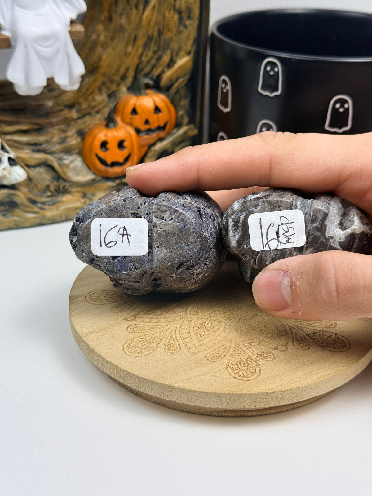 Sphalerite Skulls