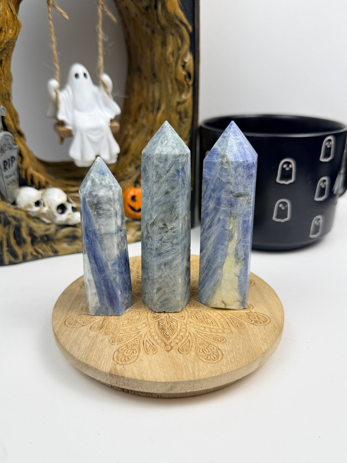 Blue Kyanite Towers