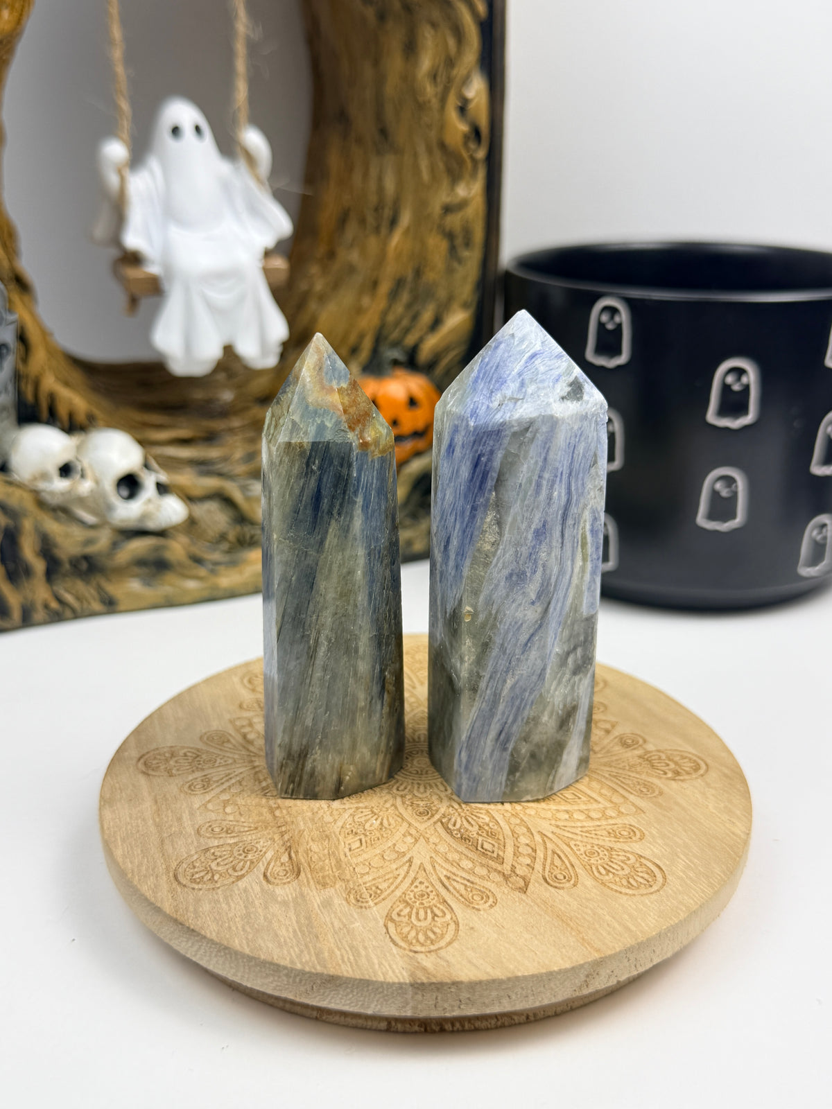 Blue Kyanite Towers