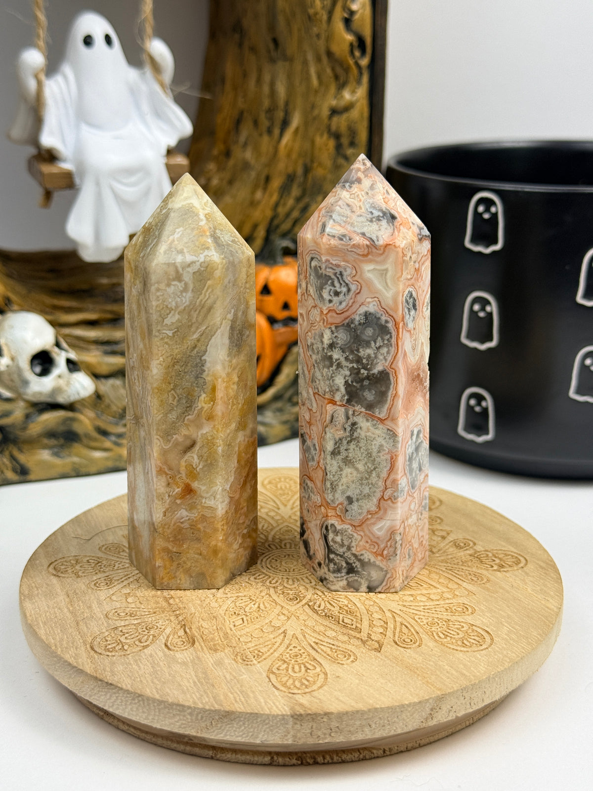 Crazy Lace Agate Towers
