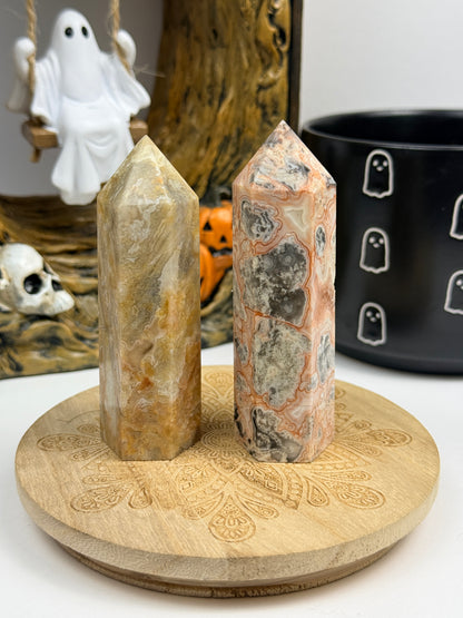 Crazy Lace Agate Towers