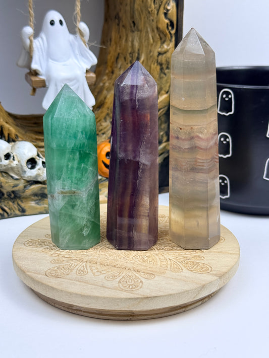Rainbow Fluorite Towers