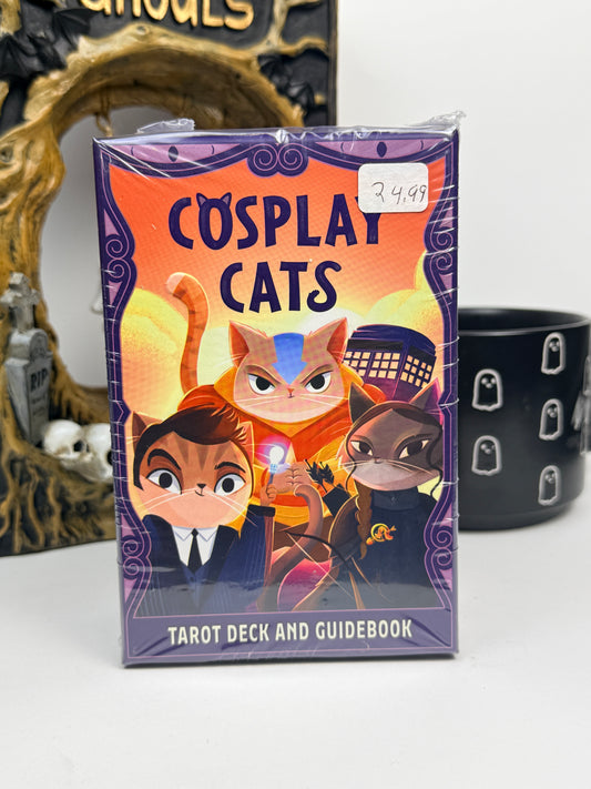 Cosplay Cats Tarot Deck and Guidebook