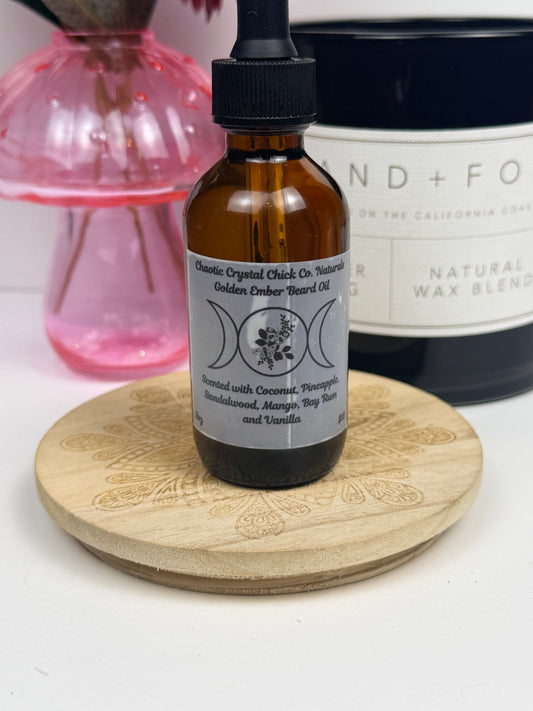 2oz Golden Ember Beard Oil
