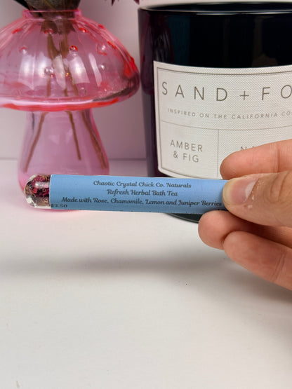 Refresh Herbal Bath Tea Vial