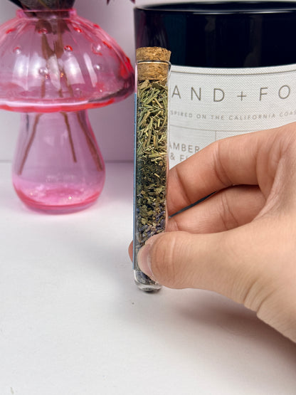 Decongestion Aid Herbal Bath Tea Vial