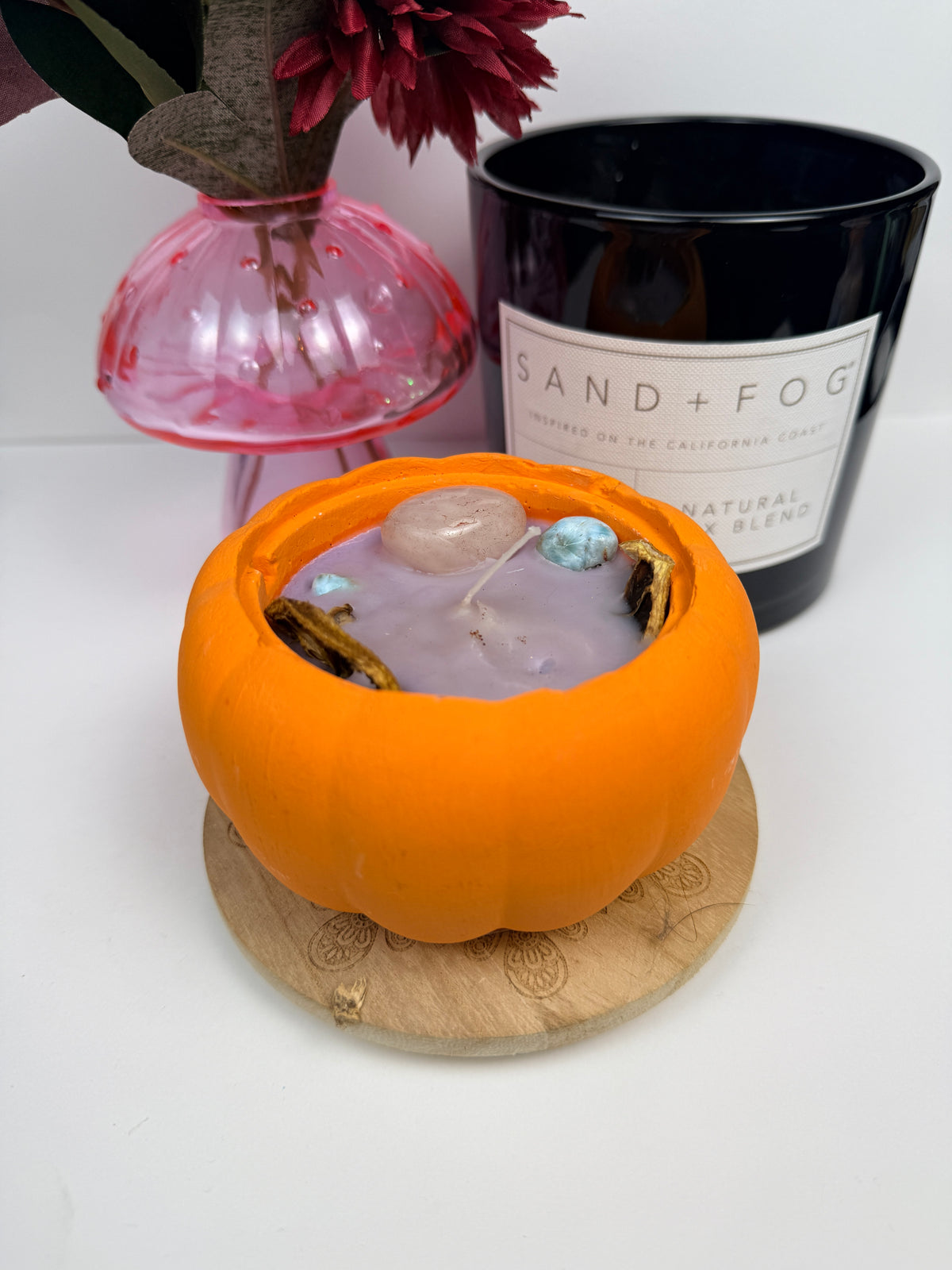 I Scream Cone Pumpkin Vessel Candle