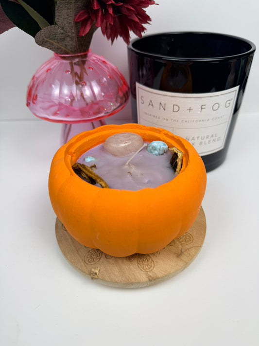 I Scream Cone Pumpkin Vessel Candle