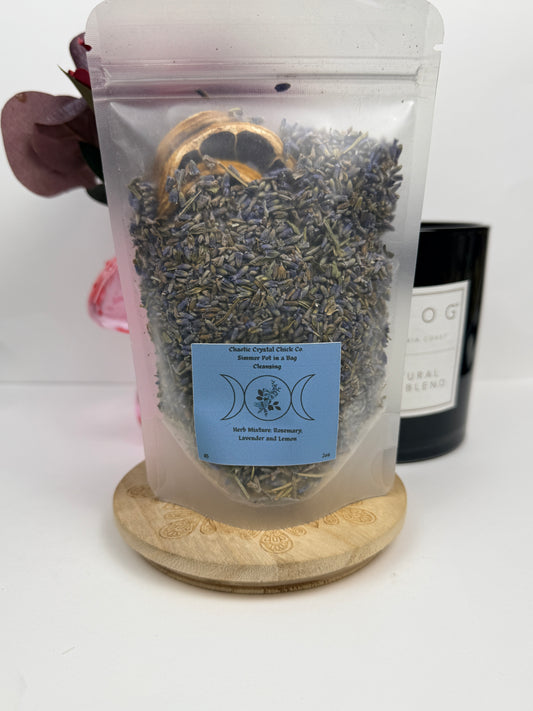 Cleansing Single-Use Simmer Pot in a Bag