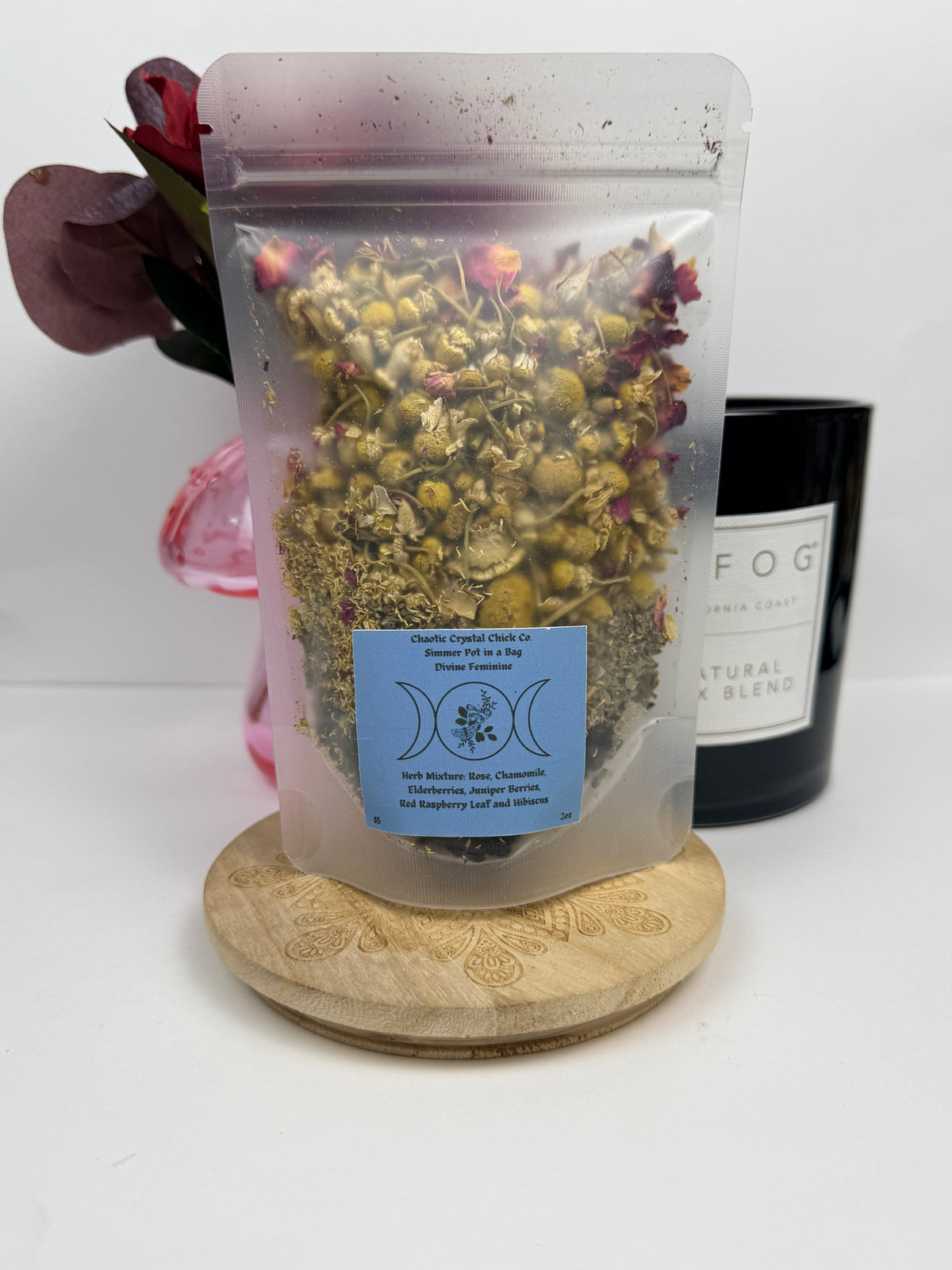 Divine Feminine Single-Use Simmer Pot in a Bag