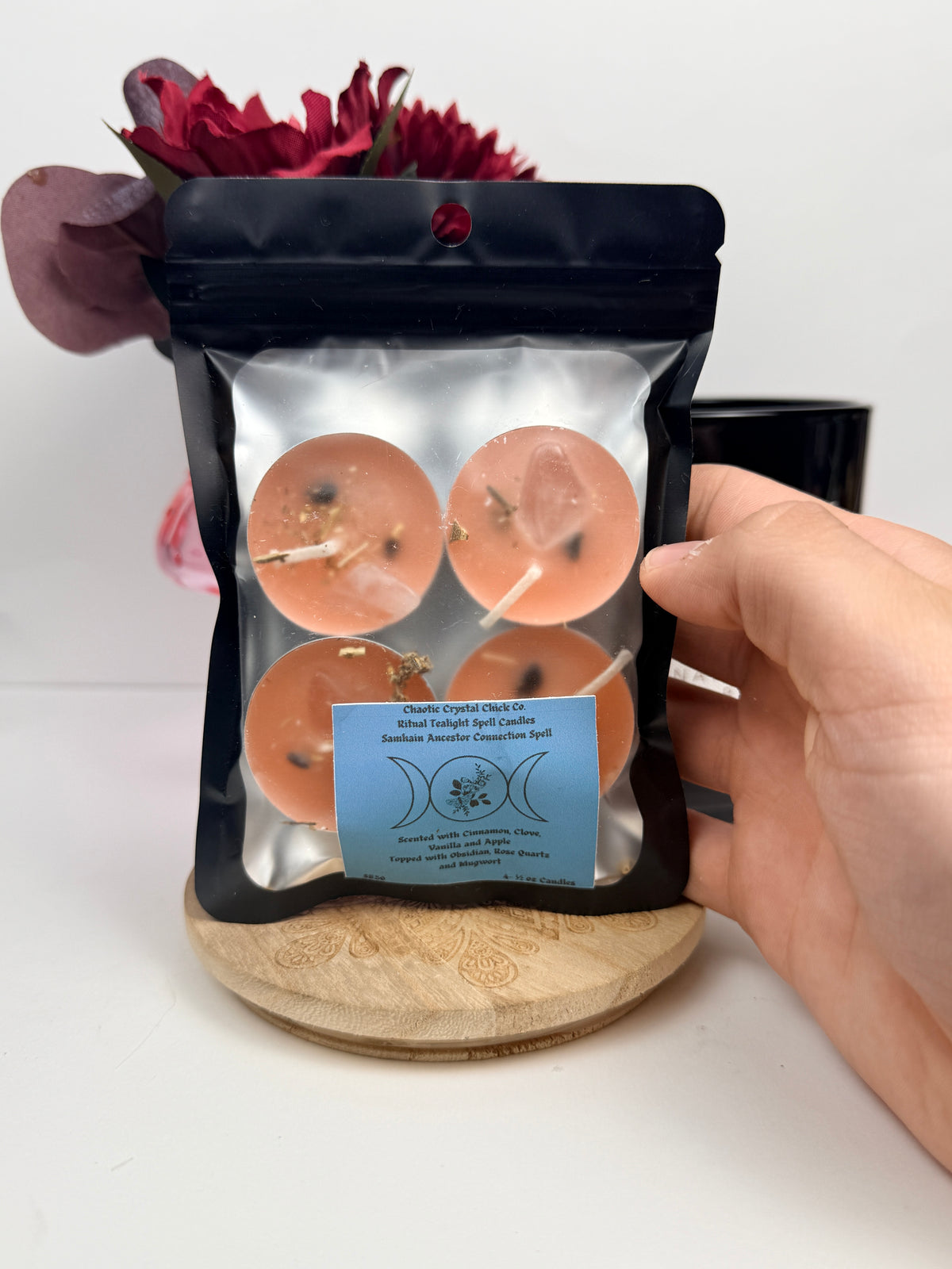 Ritual Tealight Samhain Ancestor Connection