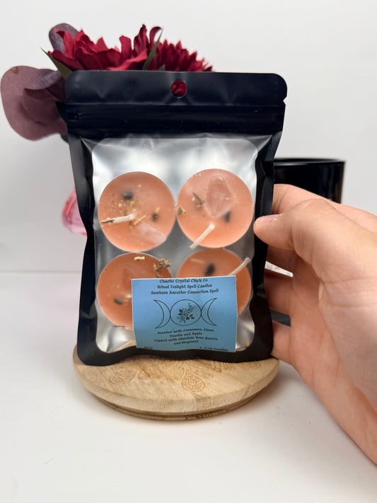 Ritual Tealight Samhain Ancestor Connection