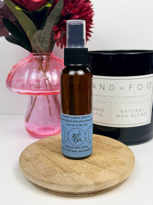 Love is in the Air Crystal Infused Room Spray